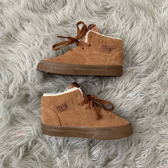 tan toddler vans